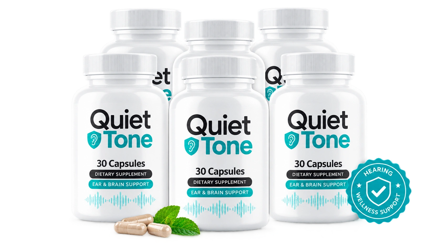 Quiet Tone   6 Bottle Bundle Best Value Package